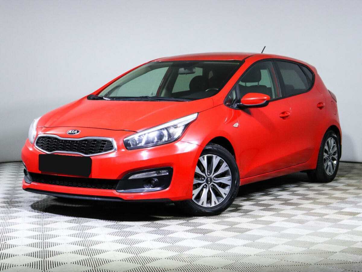 Kia Ceed 2016 года с пробегом. Посмотреть фото