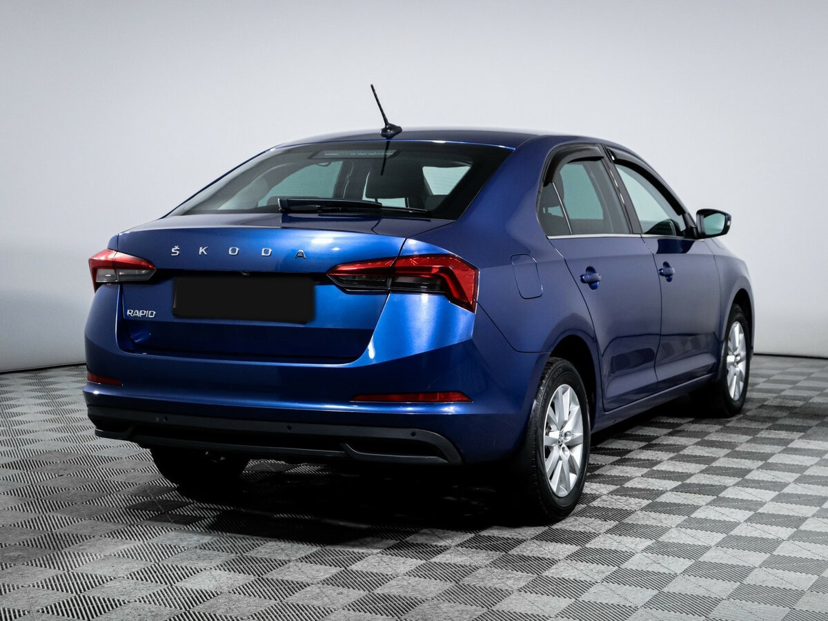 Skoda Rapid 2021 года с пробегом. Фото: #3