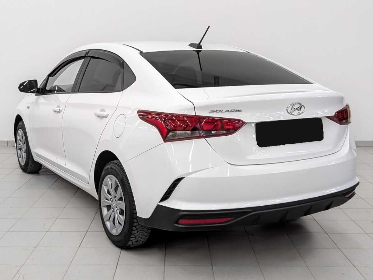 Hyundai Solaris 2021 года с пробегом. Фото: #6