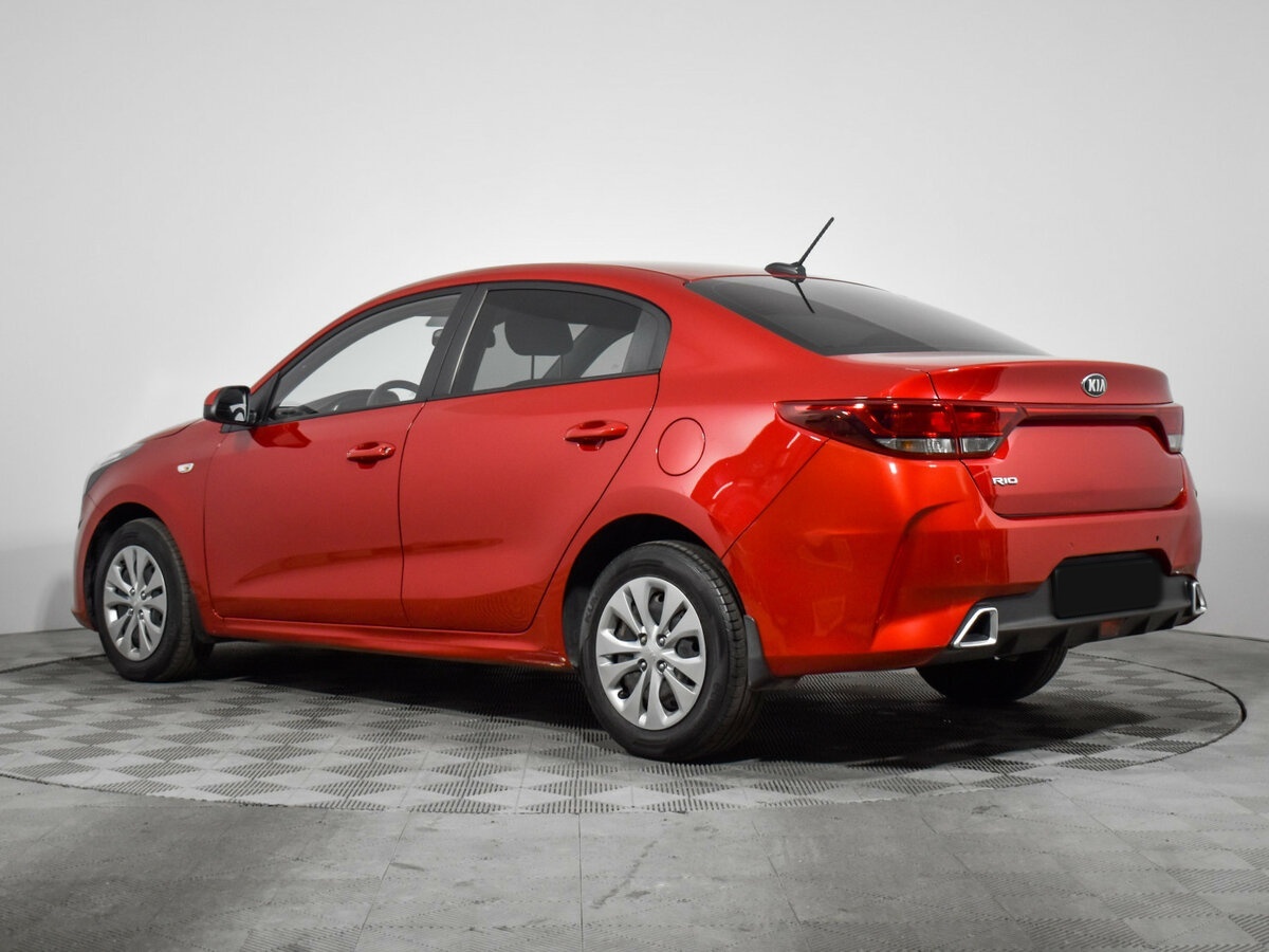 Kia Rio 2021 года с пробегом. Фото: #6