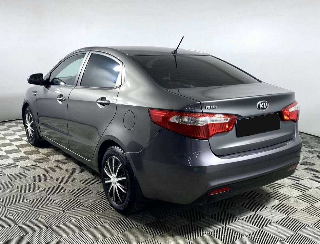 Kia Rio 2013 года с пробегом. Фото: #4