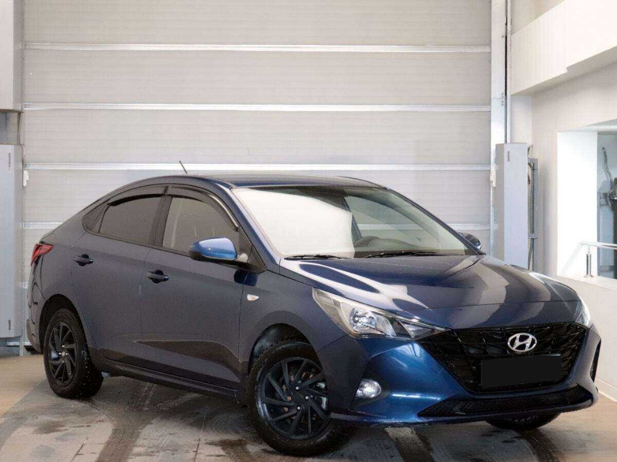 Hyundai Solaris 2021 года с пробегом. Фото: #2