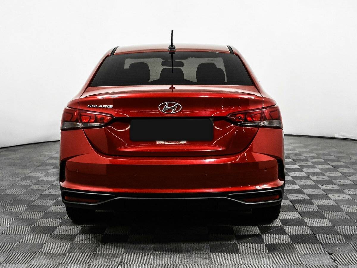 Hyundai Solaris 2021 года с пробегом. Фото: #5