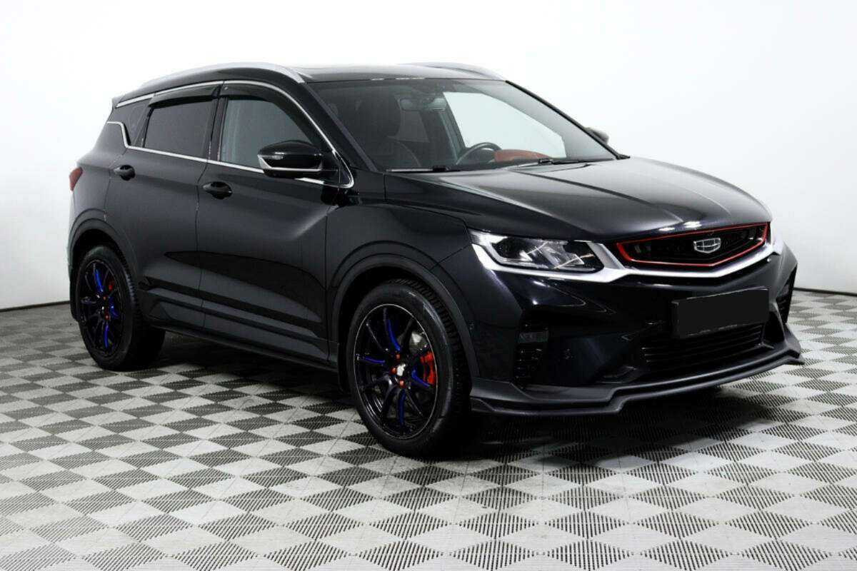 Geely Coolray 2021 года с пробегом. Фото: #2