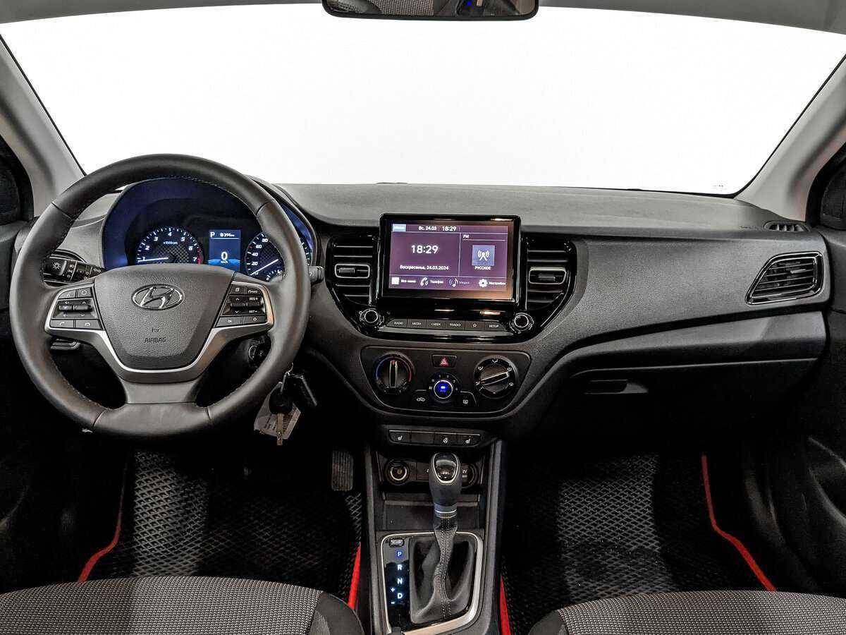 Hyundai Solaris 2021 года с пробегом. Фото: #9