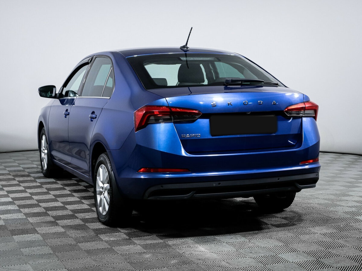 Skoda Rapid 2021 года с пробегом. Фото: #5