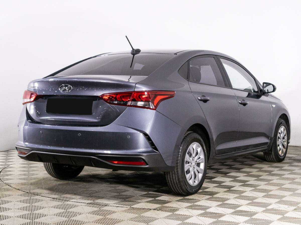 Hyundai Solaris 2021 года с пробегом. Фото: #4