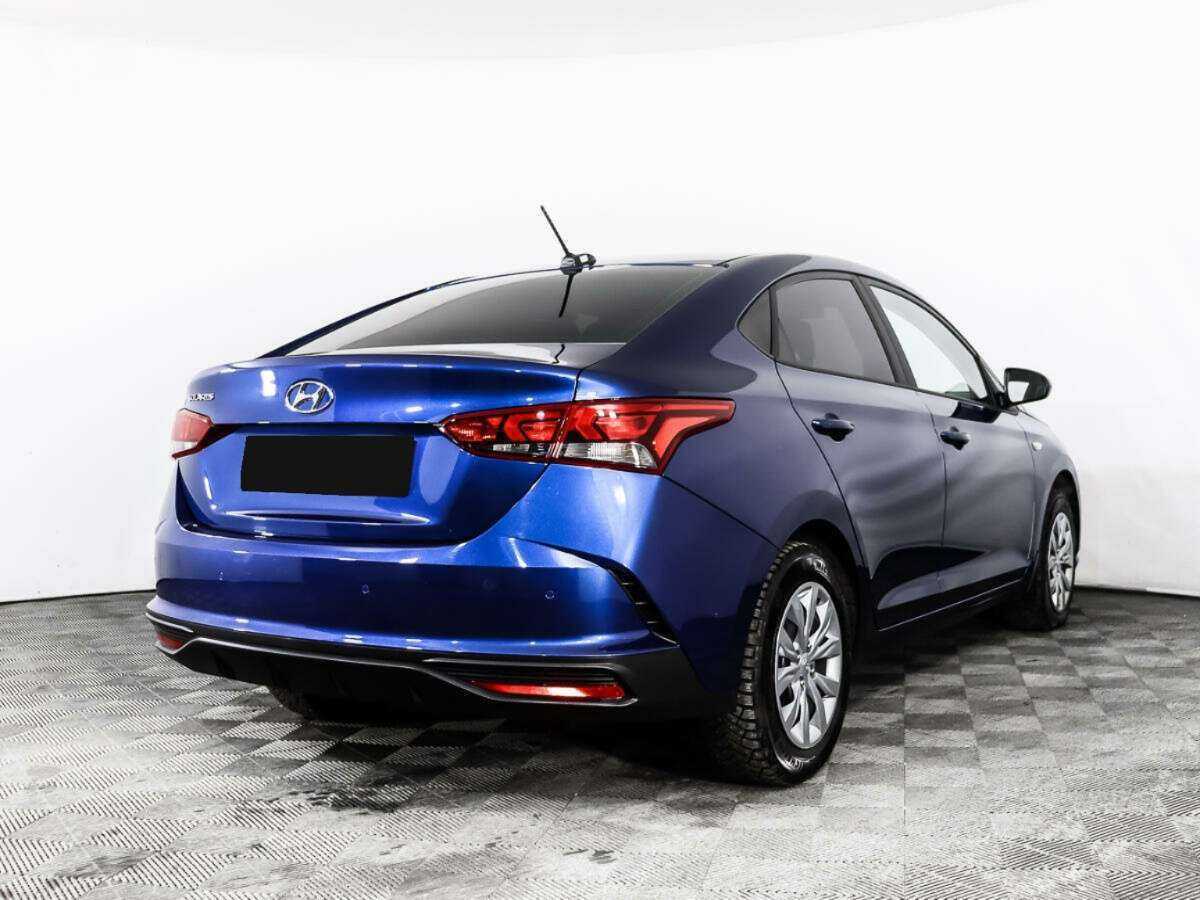 Hyundai Solaris 2022 года с пробегом. Фото: #4