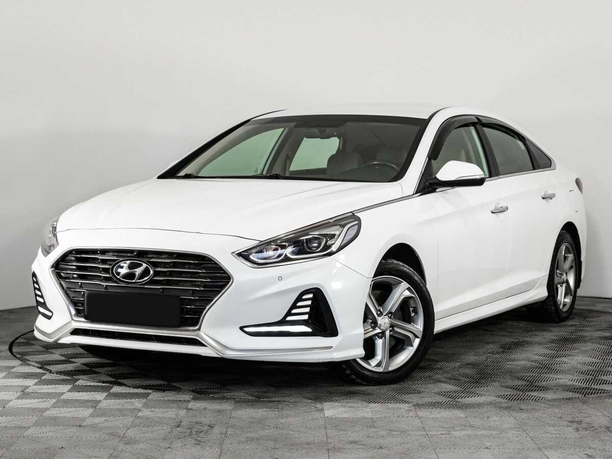Hyundai Sonata 2018 года с пробегом. Посмотреть фото
