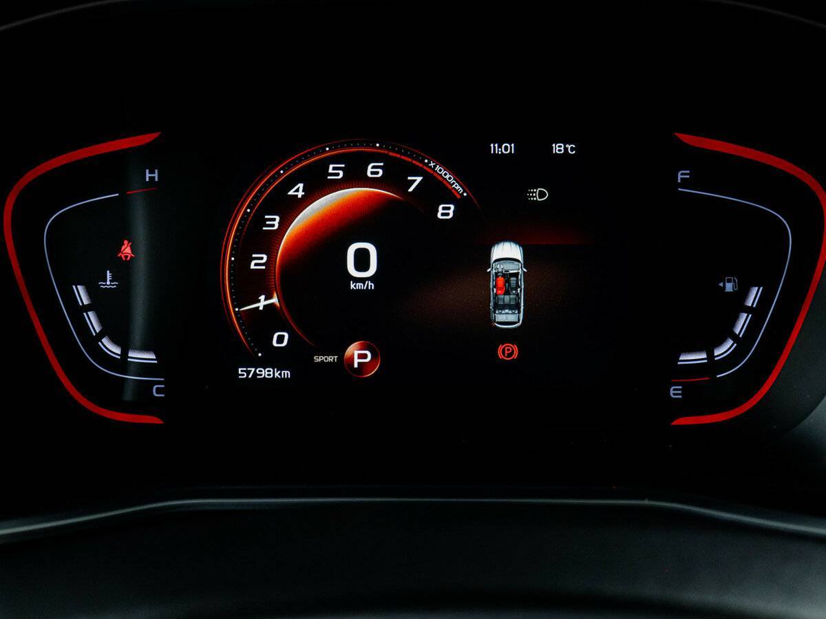 Geely Coolray 2023 года с пробегом. Фото: #10