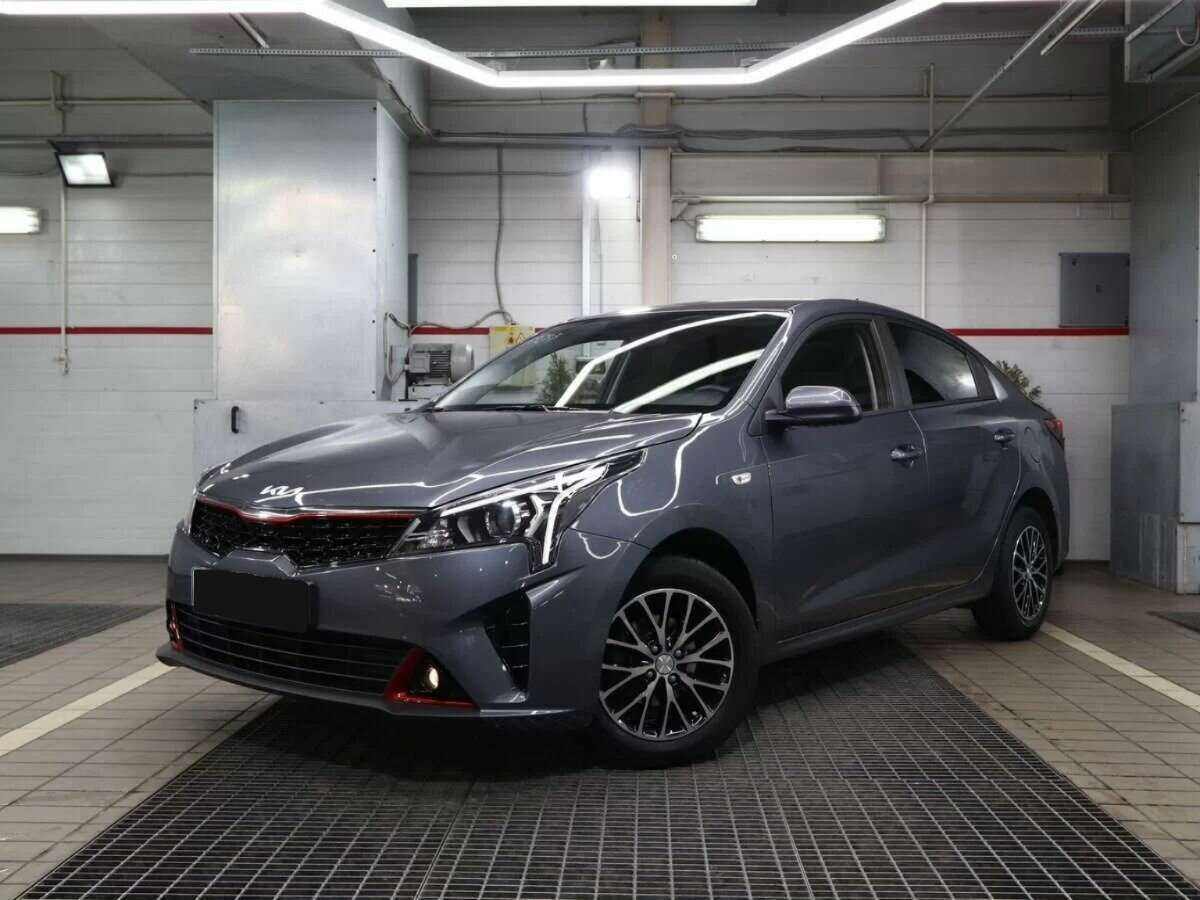 Kia Rio 2021 года с пробегом. Посмотреть фото