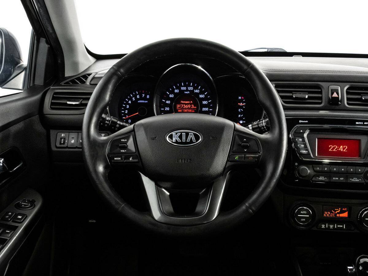Kia Rio 2014 года с пробегом. Фото: #9