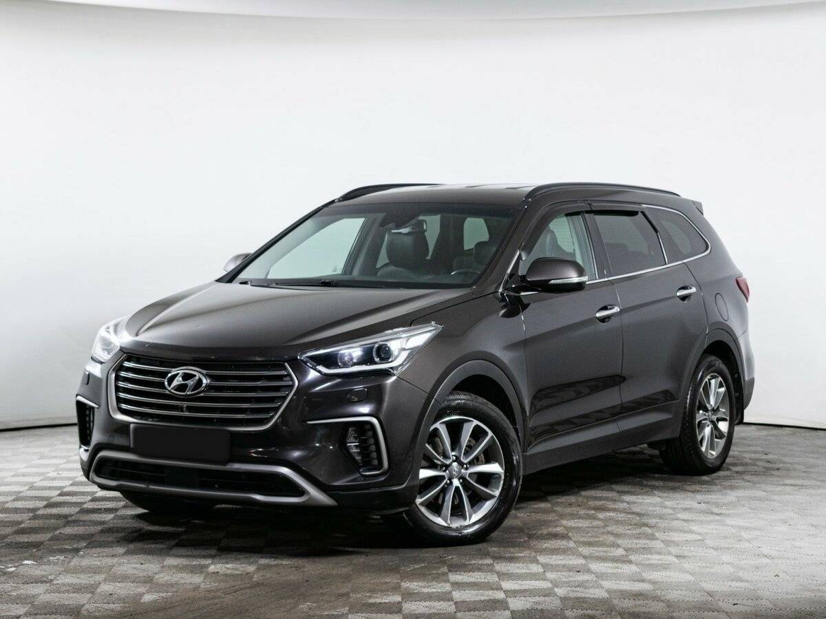 Hyundai Santa Fe 2017 года с пробегом. Посмотреть фото