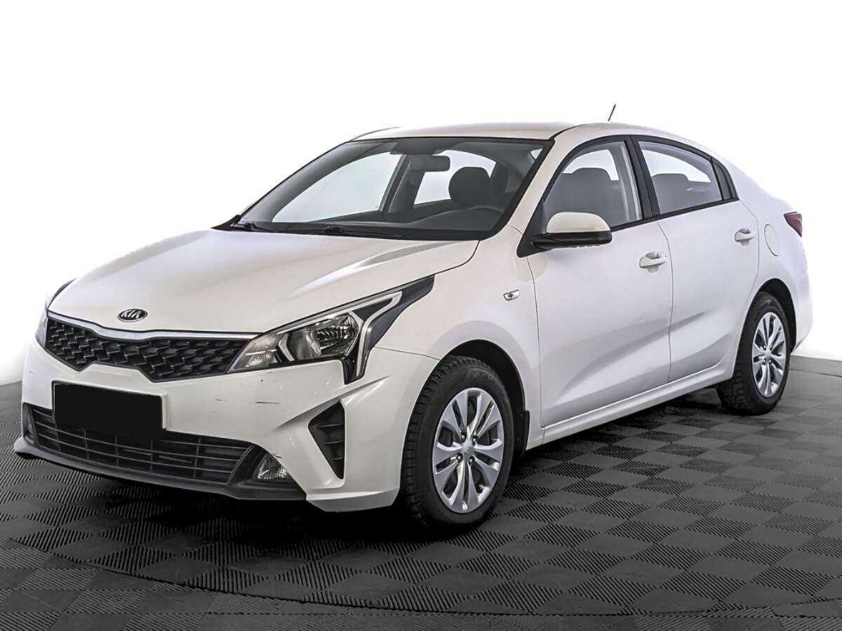Kia Rio 2021 года с пробегом. Посмотреть фото