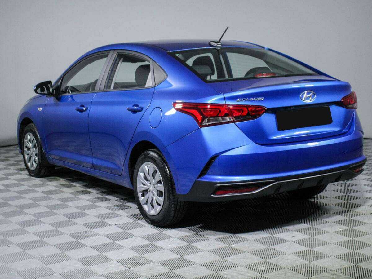 Hyundai Solaris 2020 года с пробегом. Фото: #6