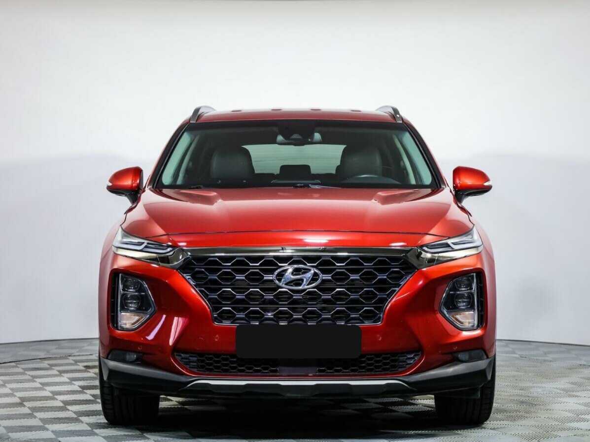 Hyundai Santa Fe 2019 года с пробегом. Посмотреть фото