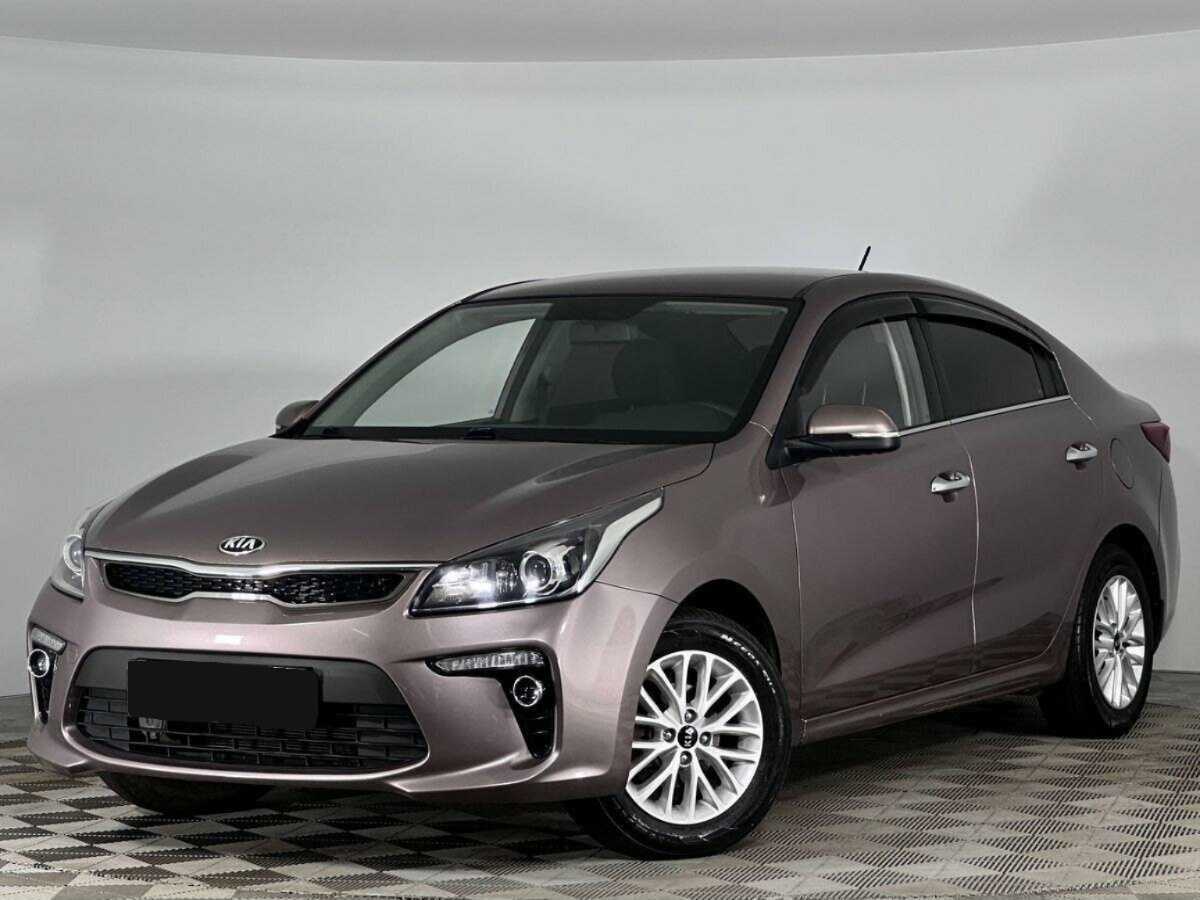 Kia Rio 2019 года с пробегом. Фото: #0