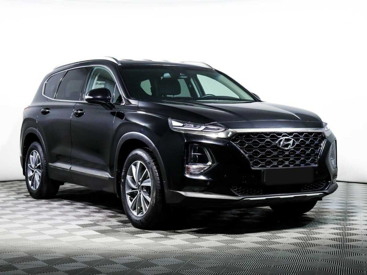 Hyundai Santa Fe 2019 года с пробегом. Фото: #2