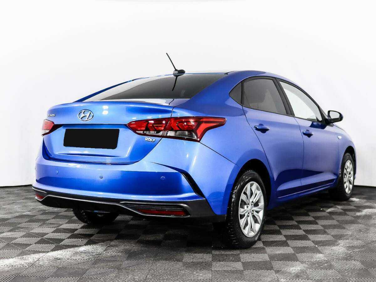 Hyundai Solaris 2020 года с пробегом. Фото: #4