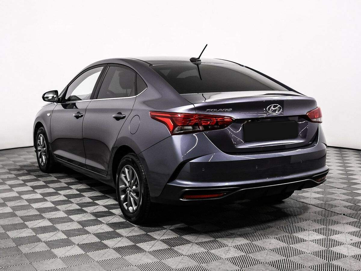 Hyundai Solaris 2021 года с пробегом. Фото: #6