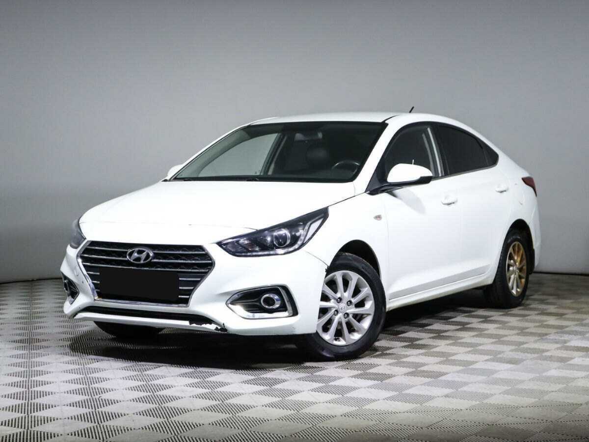 Hyundai Solaris 2018 года с пробегом. Посмотреть фото