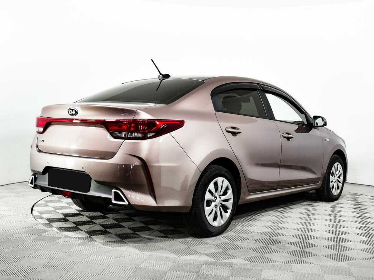 Kia Rio 2021 года с пробегом. Фото: #4