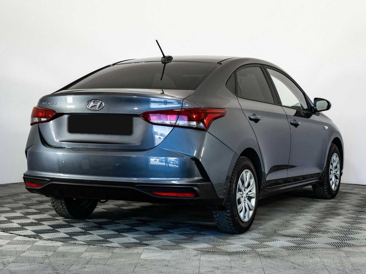 Hyundai Solaris 2022 года с пробегом. Фото: #3