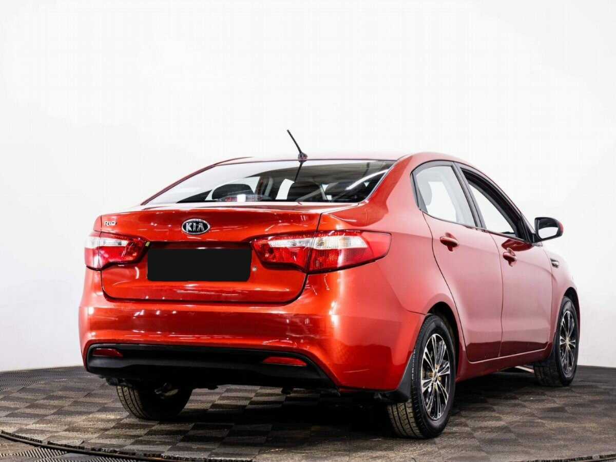 Kia Rio 2012 года с пробегом. Фото: #5