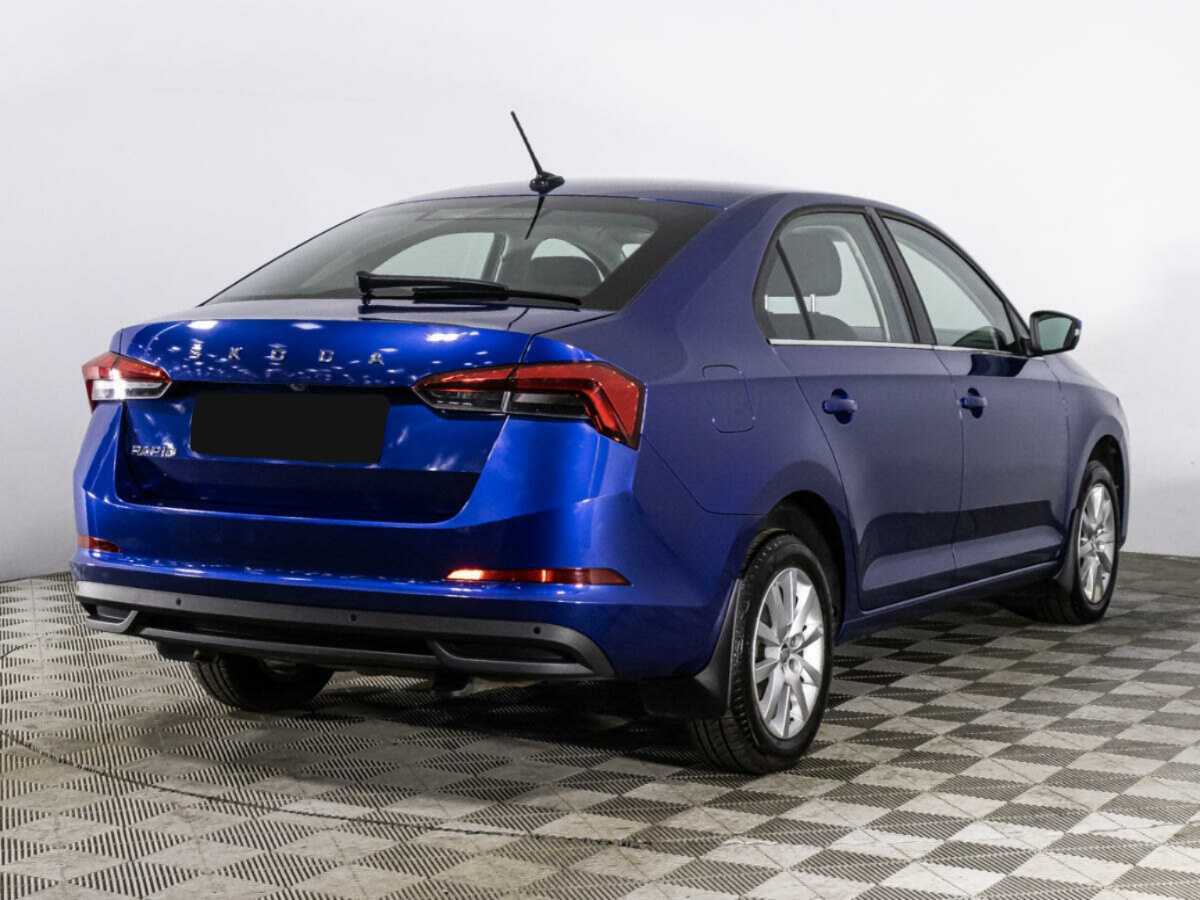 Skoda Rapid 2022 года с пробегом. Фото: #4