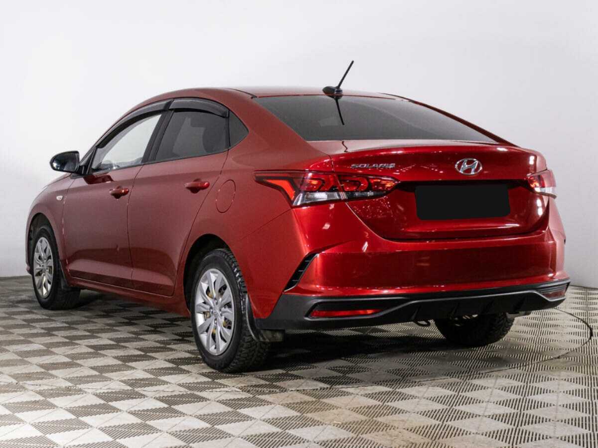 Hyundai Solaris 2021 года с пробегом. Фото: #6