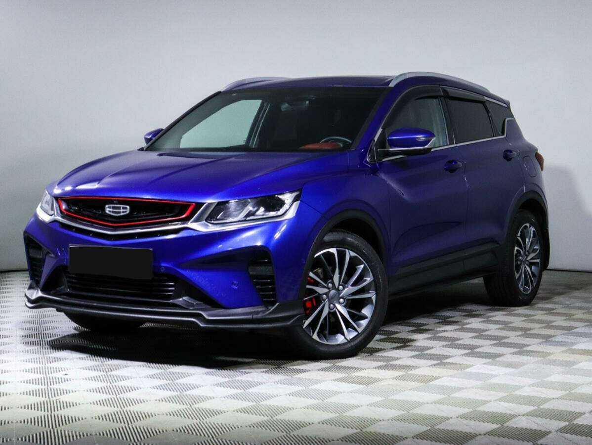 Geely Coolray 2021 года с пробегом. Посмотреть фото