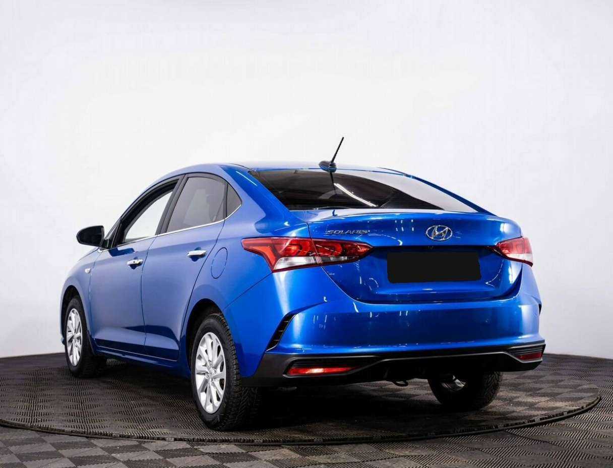 Hyundai Solaris 2021 года с пробегом. Фото: #3