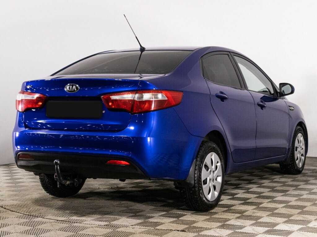 Kia Rio 2013 года с пробегом. Фото: #4