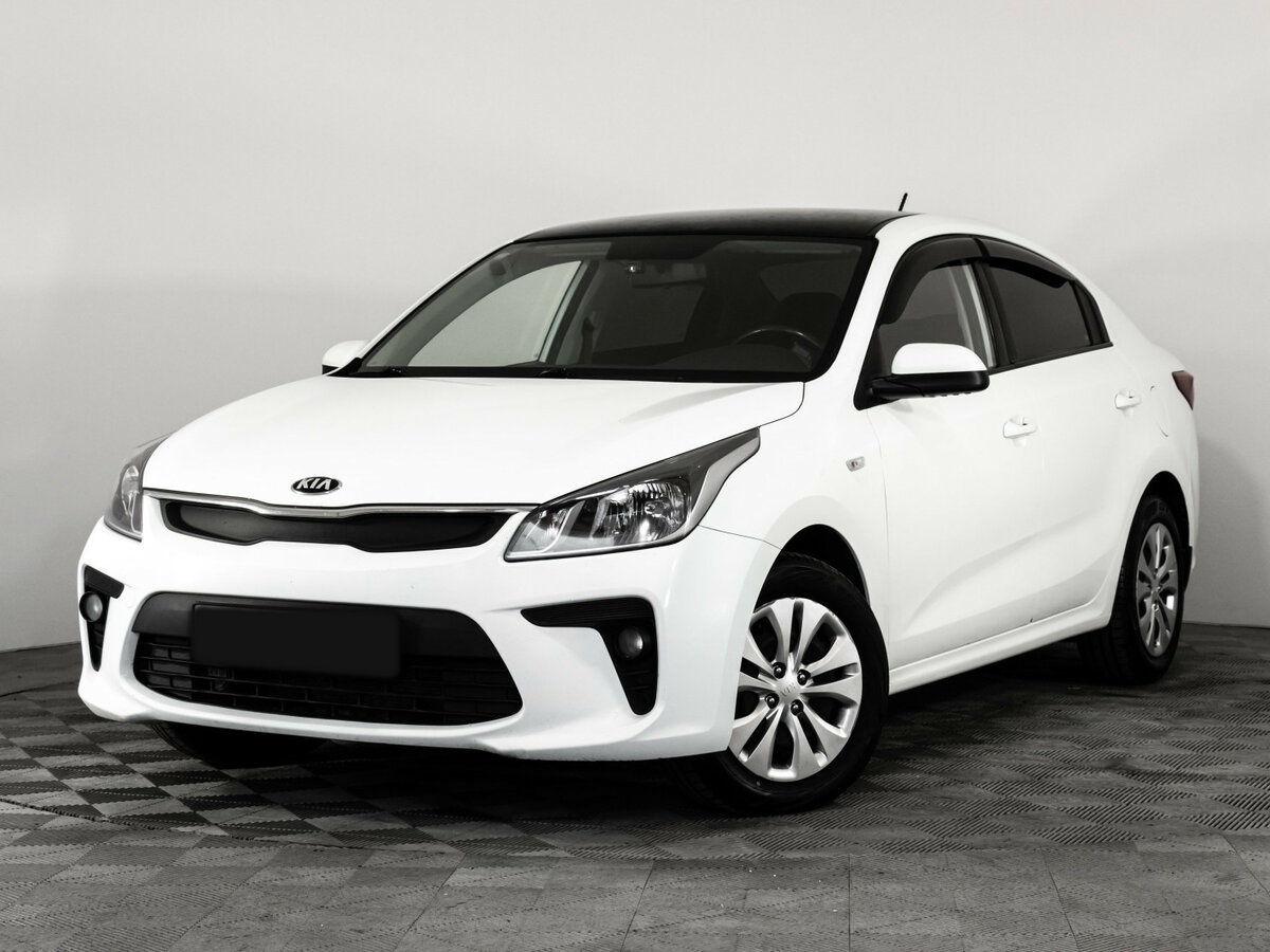 Kia Rio 2017 года с пробегом. Посмотреть фото