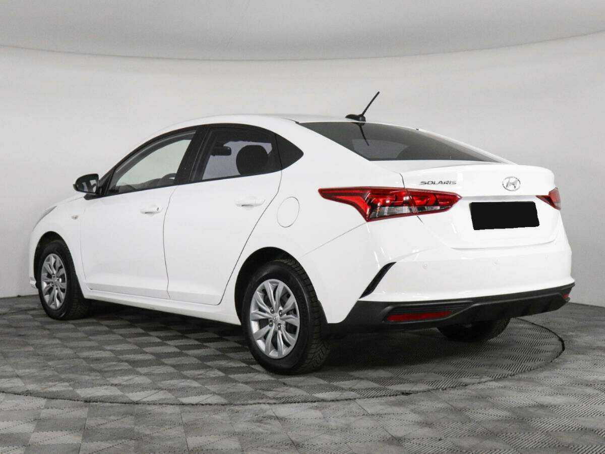 Hyundai Solaris 2021 года с пробегом. Фото: #5