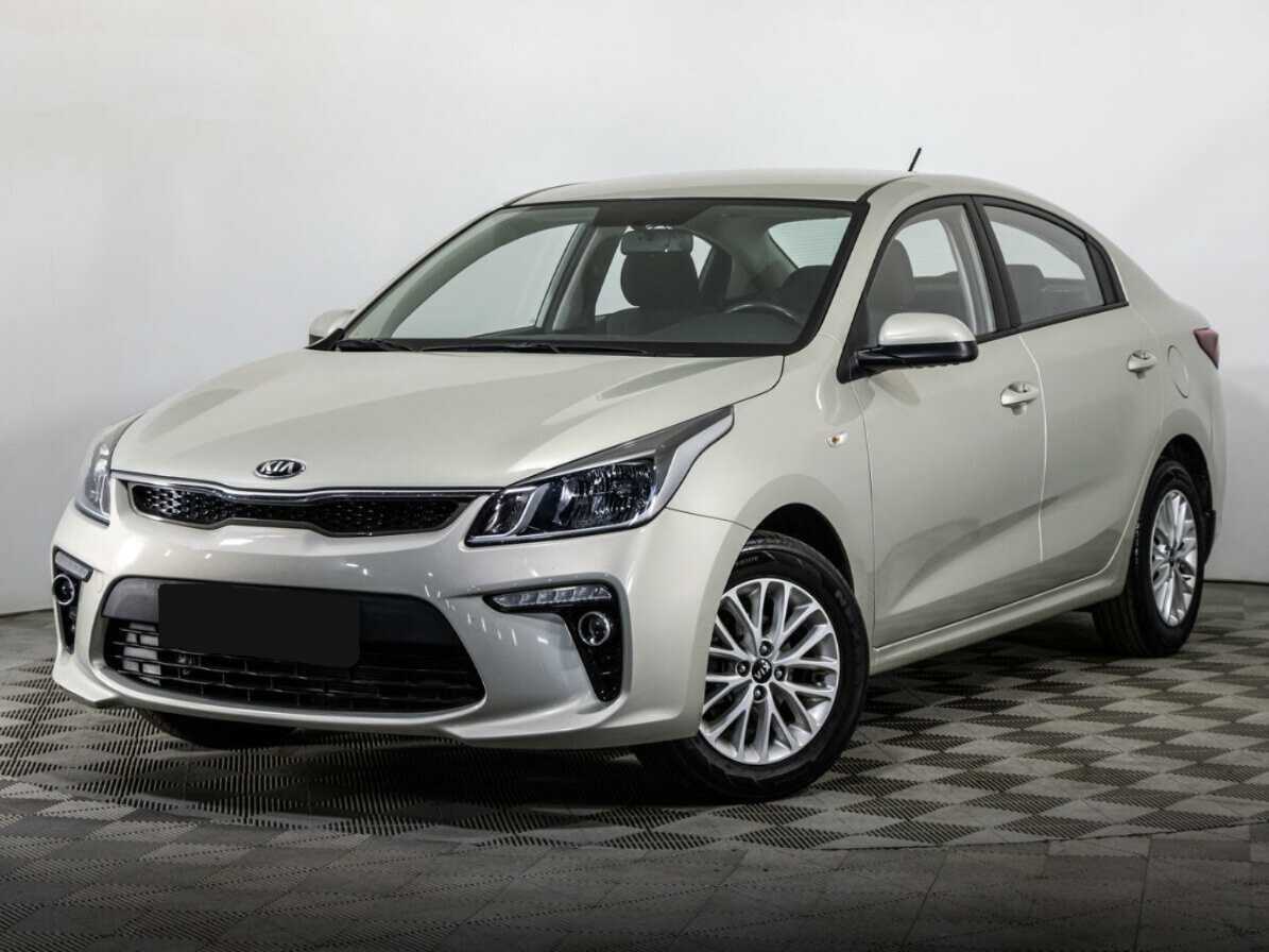 Kia Rio 2018 года с пробегом. Посмотреть фото
