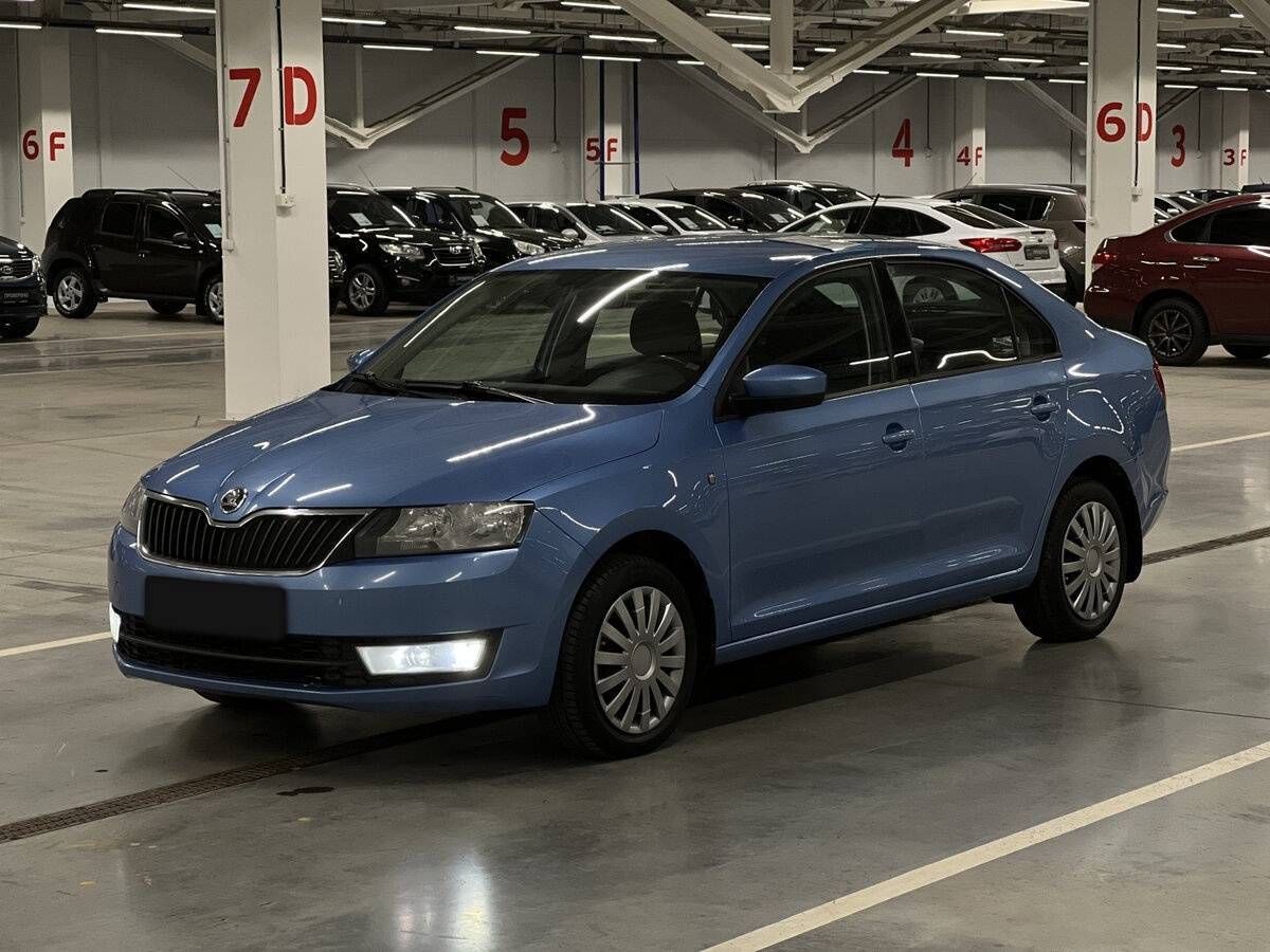 Skoda Rapid 2016 года с пробегом. Посмотреть фото