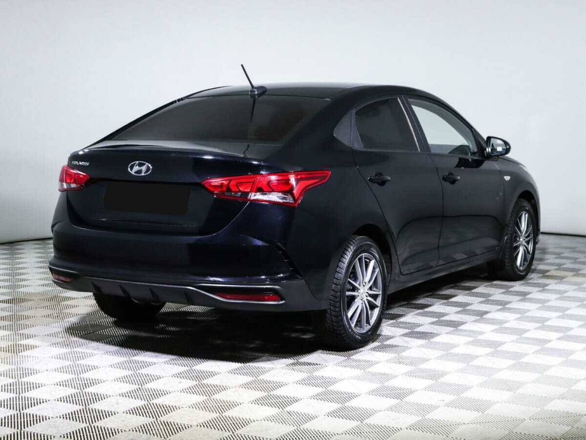 Hyundai Solaris 2021 года с пробегом. Фото: #4