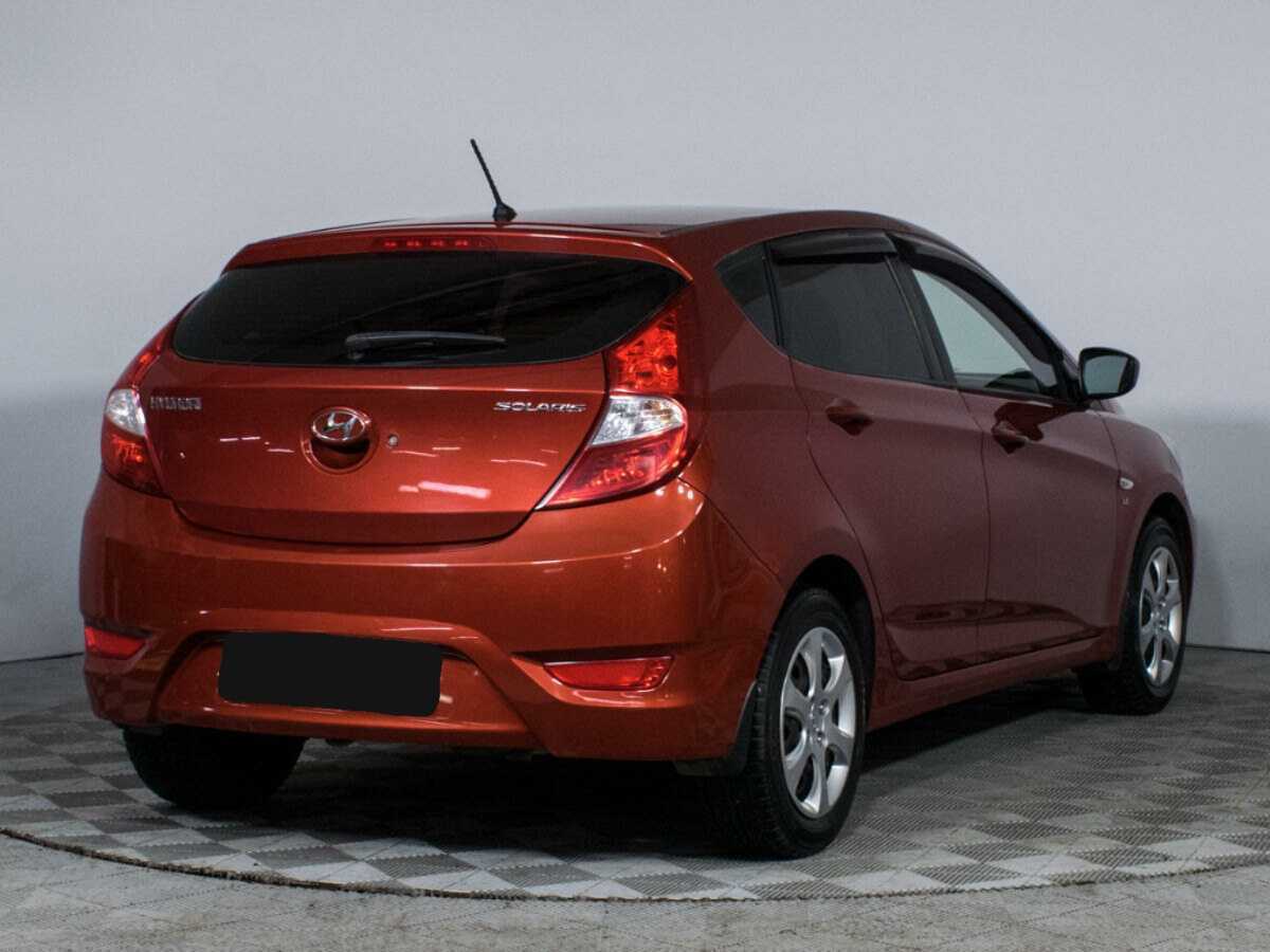 Hyundai Solaris 2012 года с пробегом. Фото: #4