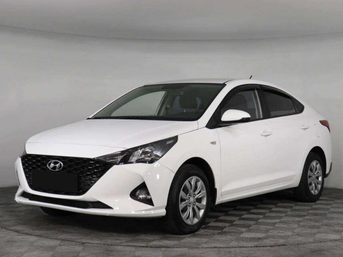 Hyundai Solaris 2021 года с пробегом. Посмотреть фото