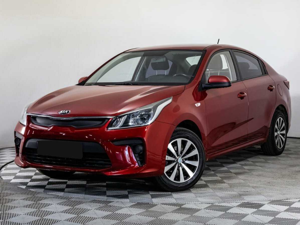 Kia Rio 2017 года с пробегом. Посмотреть фото