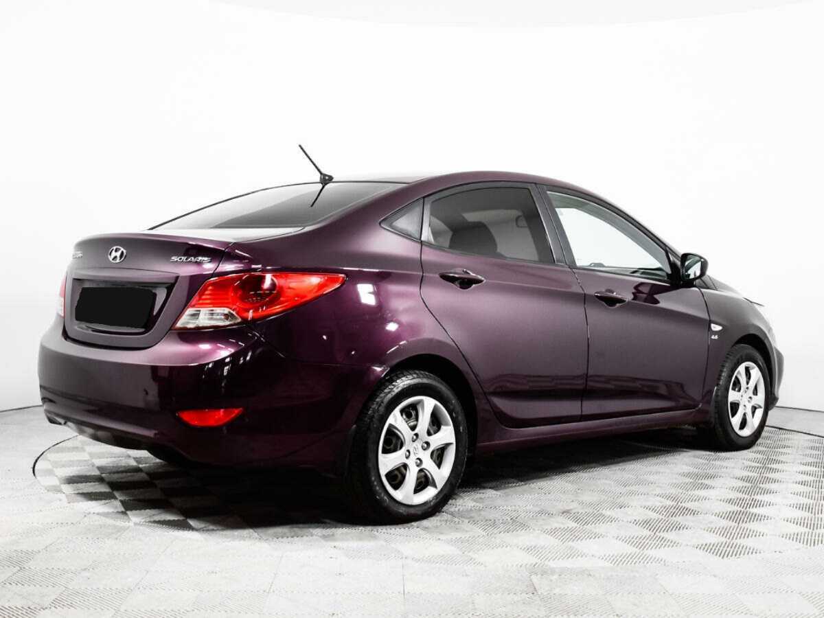 Hyundai Solaris 2013 года с пробегом. Фото: #3