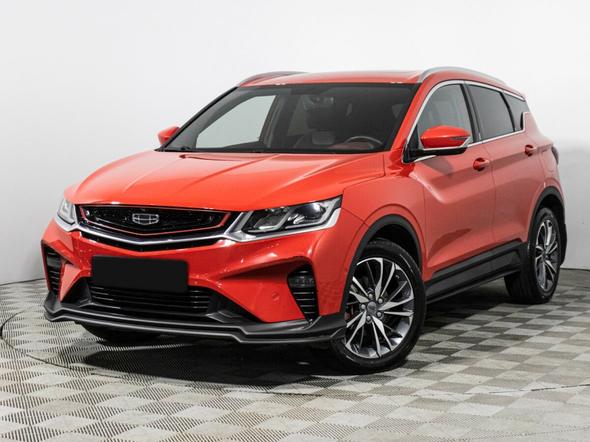 Geely Coolray 2021 года с пробегом. Посмотреть фото
