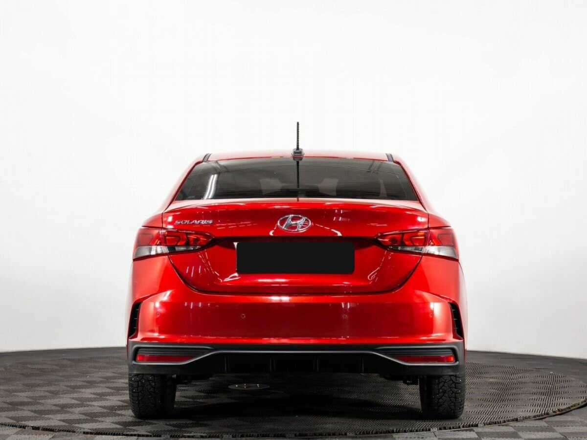 Hyundai Solaris 2021 года с пробегом. Фото: #3