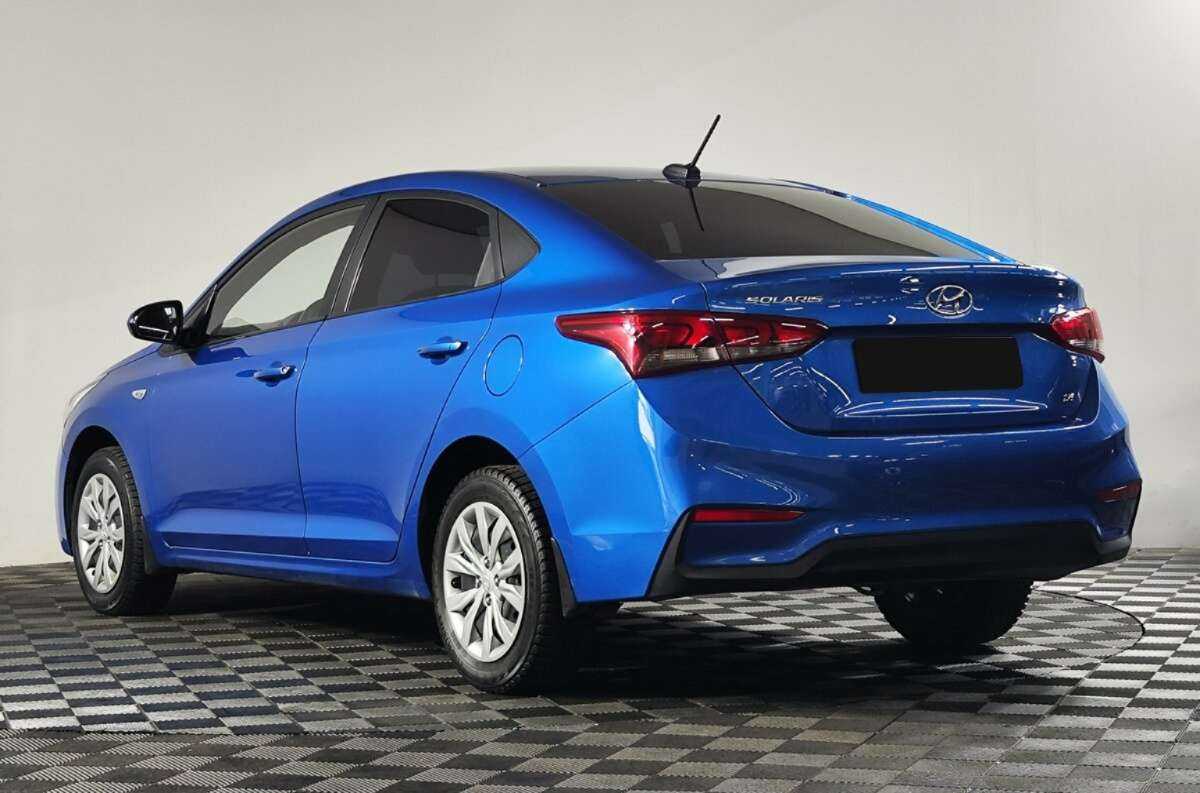 Hyundai Solaris 2018 года с пробегом. Фото: #4