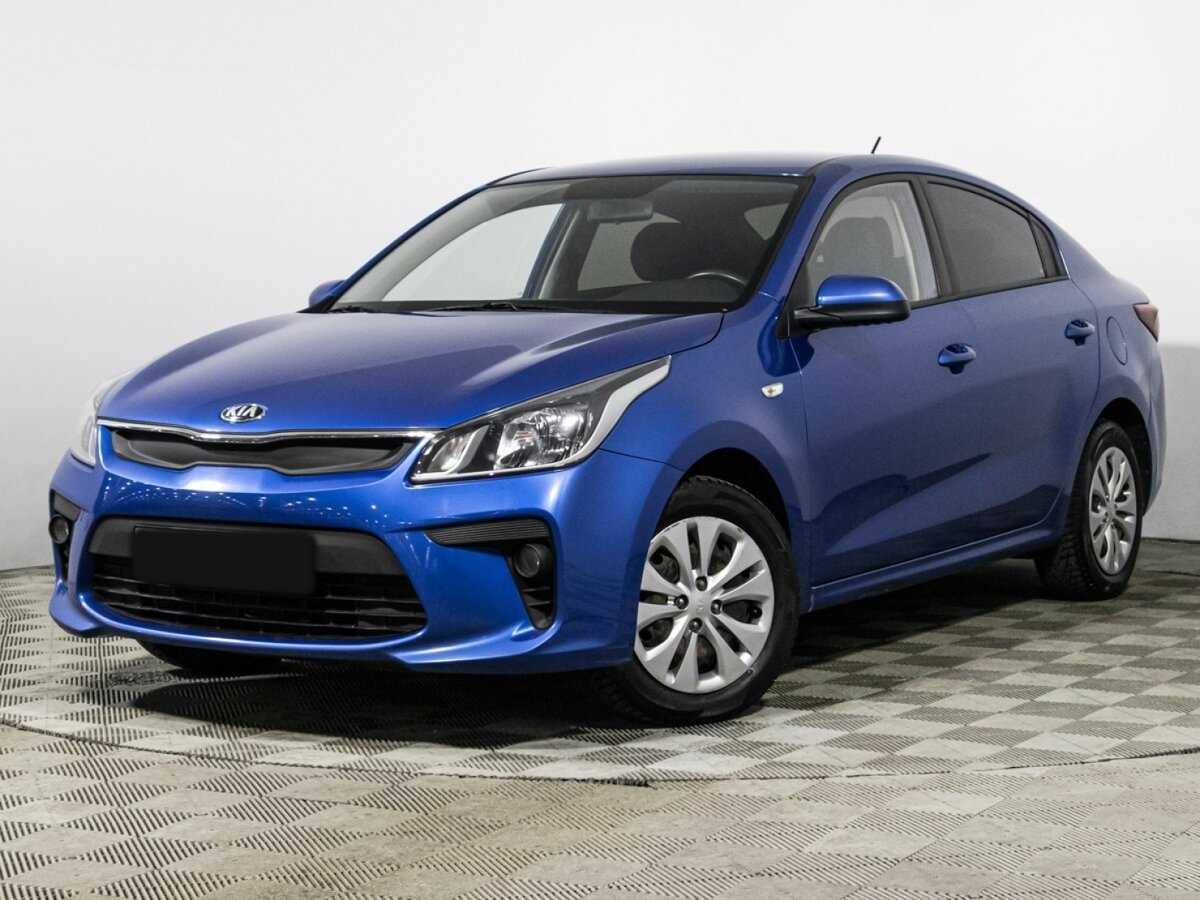 Kia Rio 2019 года с пробегом. Посмотреть фото