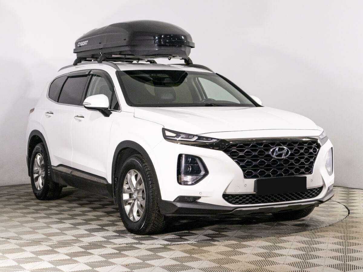 Hyundai Santa Fe 2019 года с пробегом. Фото: #2