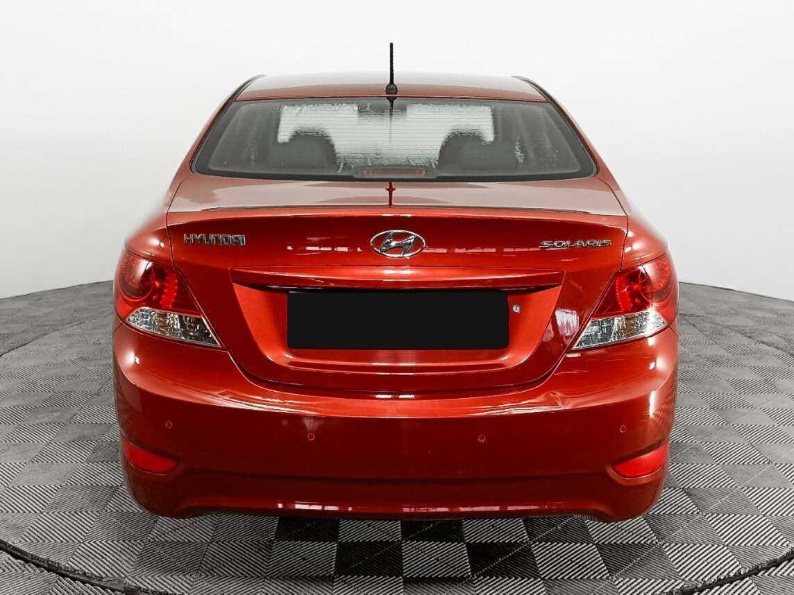 Hyundai Solaris 2012 года с пробегом. Фото: #4