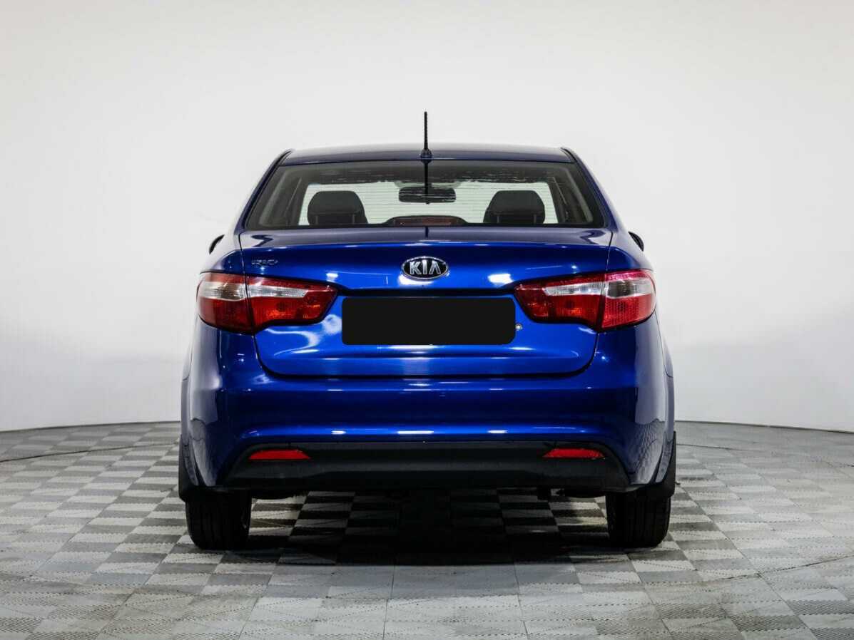Kia Rio 2013 года с пробегом. Фото: #4