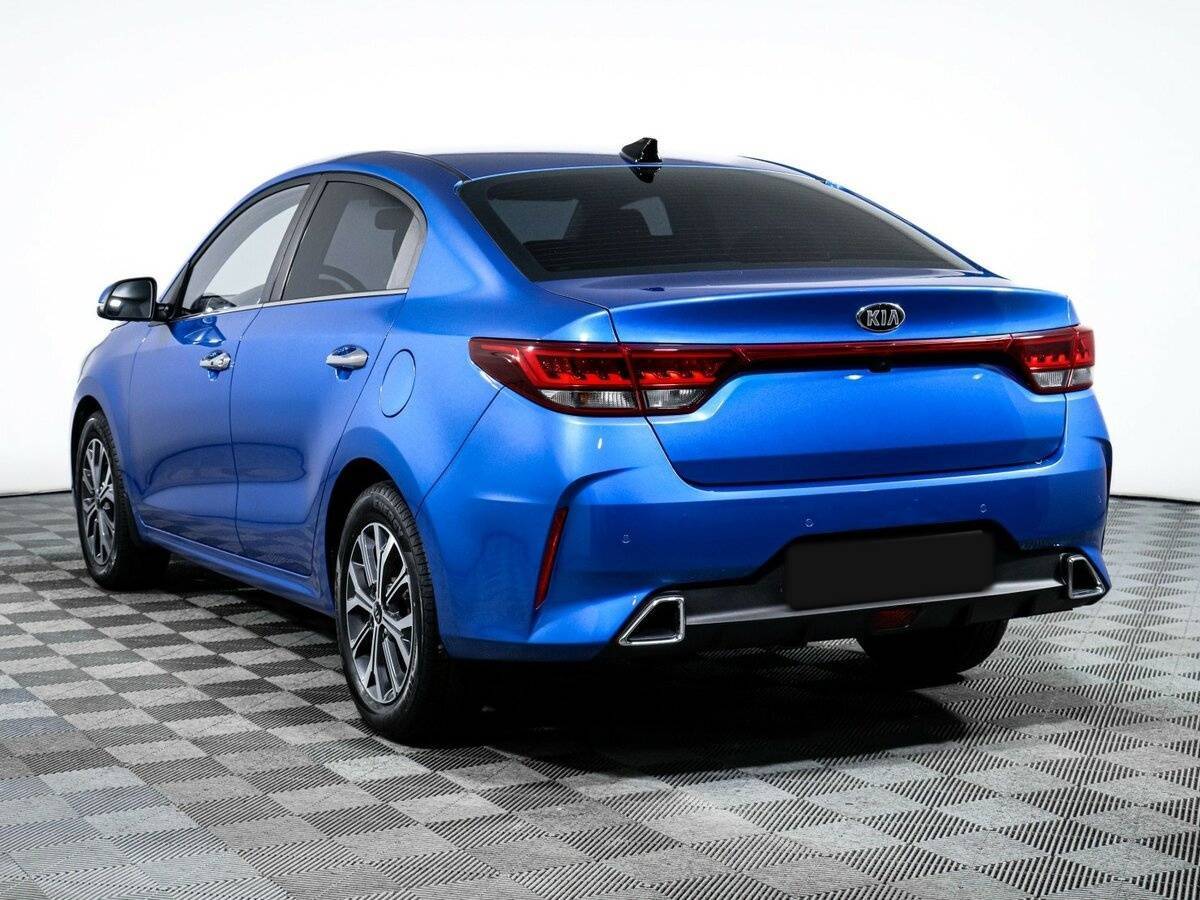 Kia Rio 2021 года с пробегом. Фото: #6
